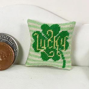 Handmade St Patrick's Day Pillow by Hong McKinsey